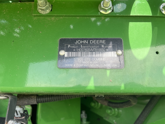 2021 John Deere S780 Combine