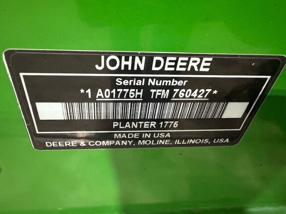 2015 John Deere 1775NT Planter