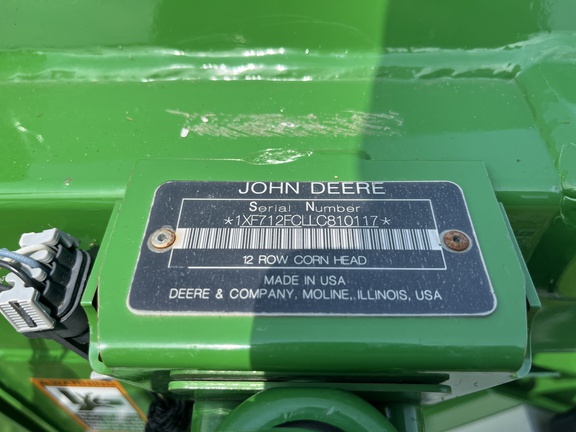 2020 John Deere 712FC StalkMaster Header Corn Head