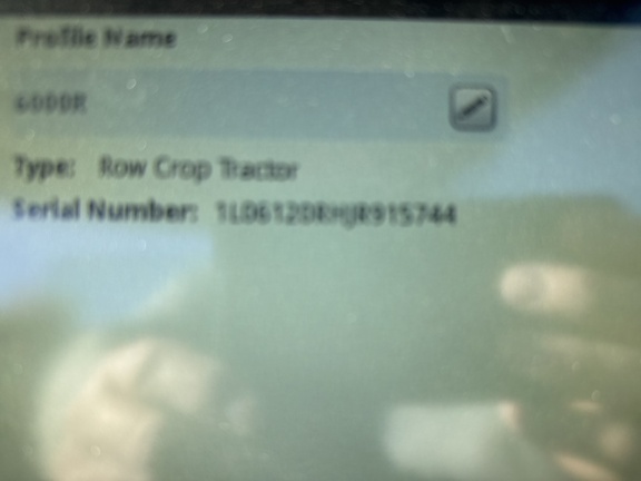 2018 John Deere 6120R Tractor