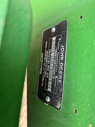 2022 John Deere 8RT 370 Tractor Rubber Track