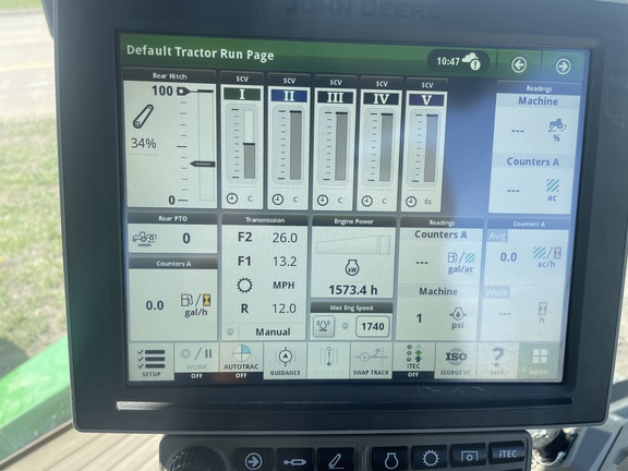 2022 John Deere 8RT 370 Tractor Rubber Track