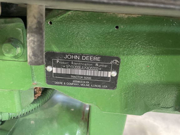 2020 John Deere 5055E Tractor
