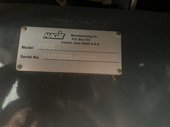 2021 Hagie STS12 Sprayer/High Clearance
