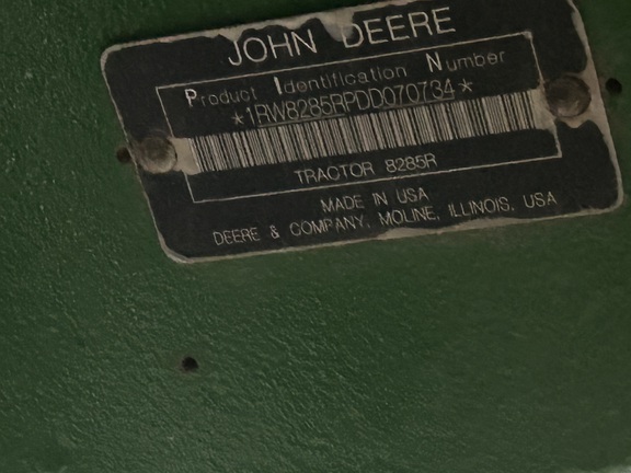 2013 John Deere 8285R Tractor