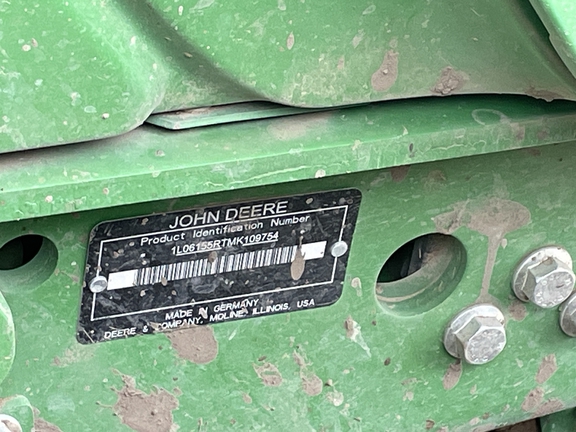 2021 John Deere 6155R Tractor