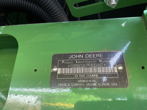 2024 John Deere X9 1000 Combine