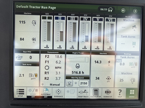 2022 John Deere 9R 640 Tractor 4WD