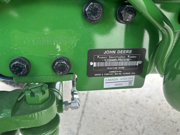 2023 John Deere 3046R Tractor Compact