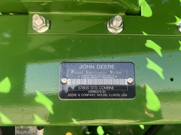 2022 John Deere S780 Combine