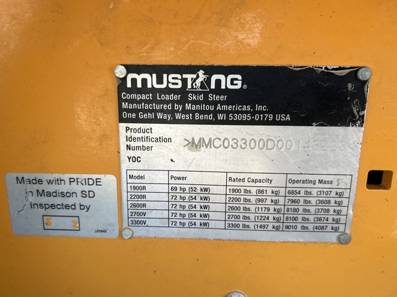 2015 Ezee-On 3300v Skid Steer Loader