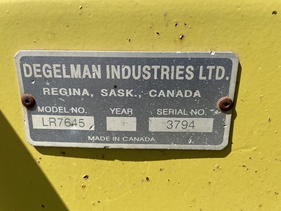 2009 Degelman lr7645 Roller