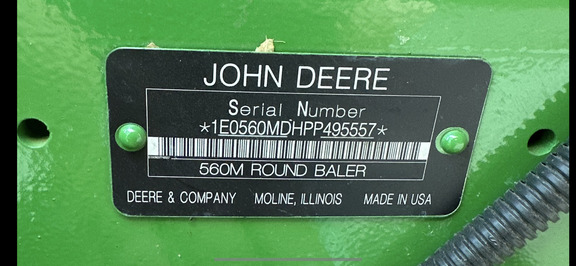 2023 John Deere 560M Baler/Round