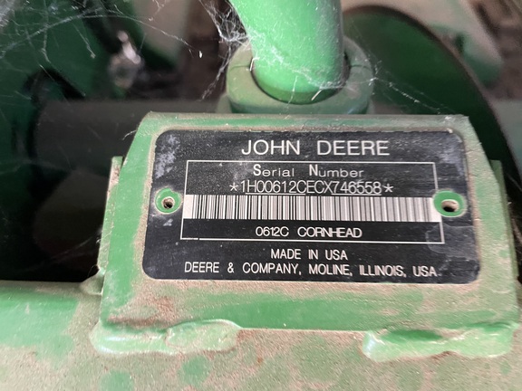 2012 John Deere 612C Header Corn Head