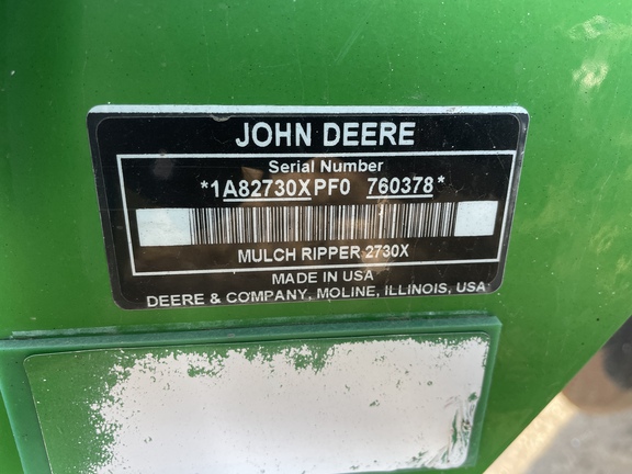 2015 John Deere 2730 Disk Ripper