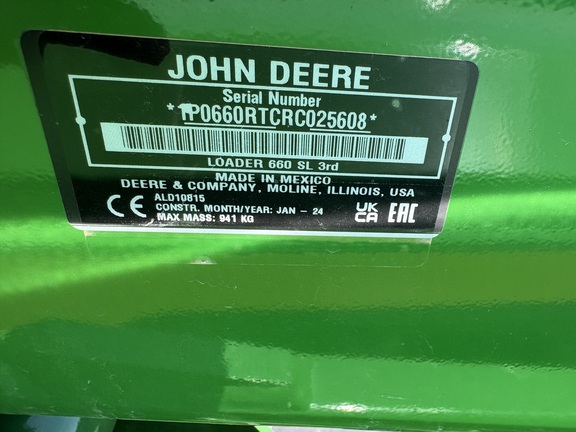 2024 John Deere 6R 155 Tractor