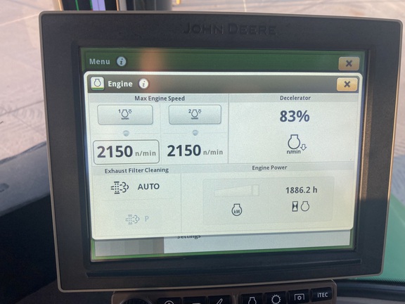 2017 John Deere 9620RX Tractor Rubber Track