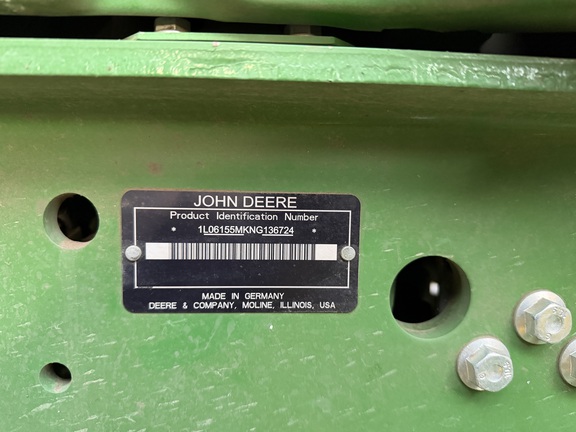 2022 John Deere 6155M Tractor