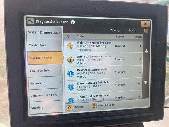 2023 John Deere S770 Combine