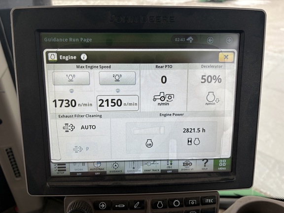 2017 John Deere 9470RX Tractor Rubber Track