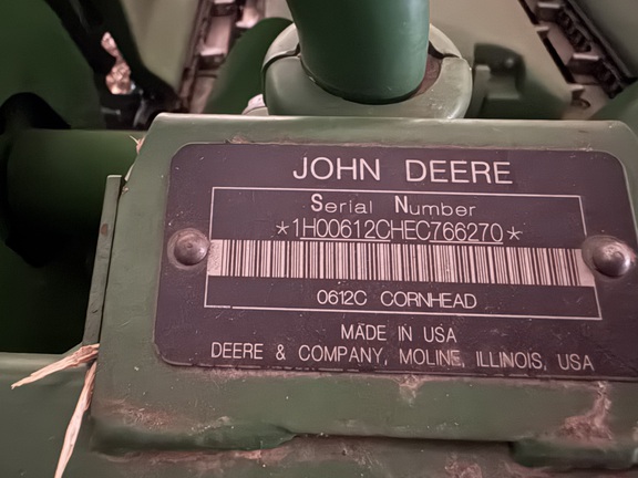 2014 John Deere 612C StalkMaster Header Corn Head