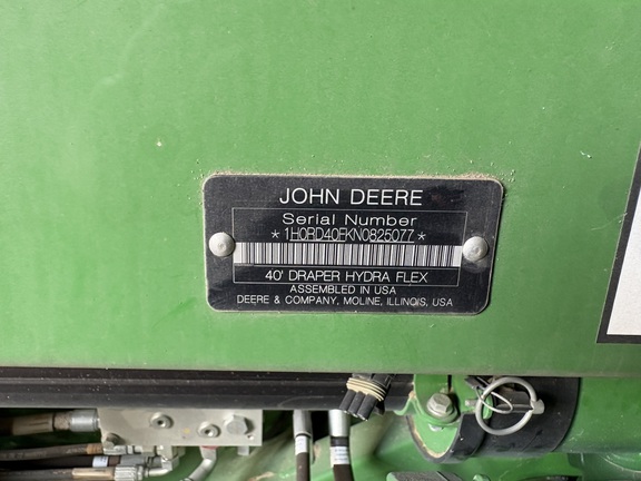 2023 John Deere RD40F Header Combine