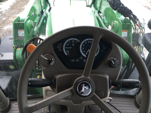 2016 John Deere 6110R Cab Tractor