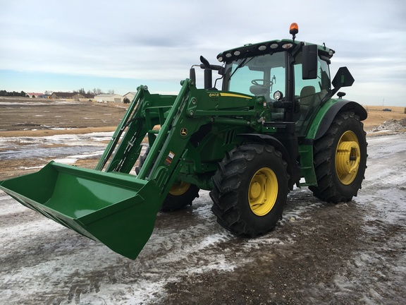 2016 John Deere 6110R Cab Tractor