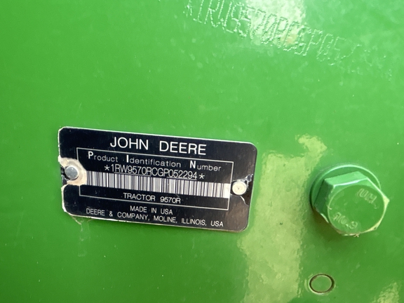 2016 John Deere 9570R Tractor 4WD