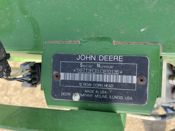 2020 John Deere 712FC StalkMaster Header Corn Head