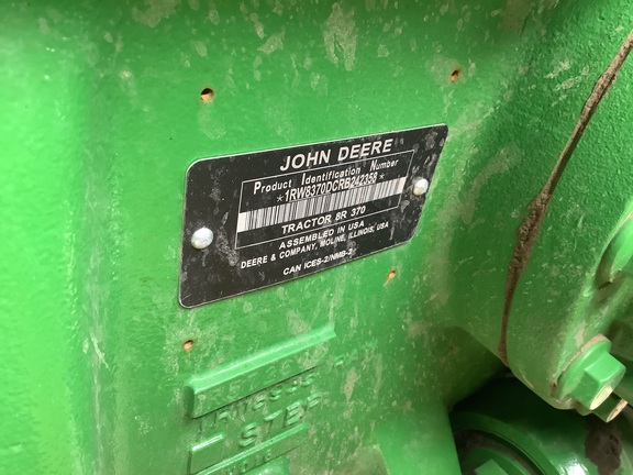 2024 John Deere 8R 370 Tractor