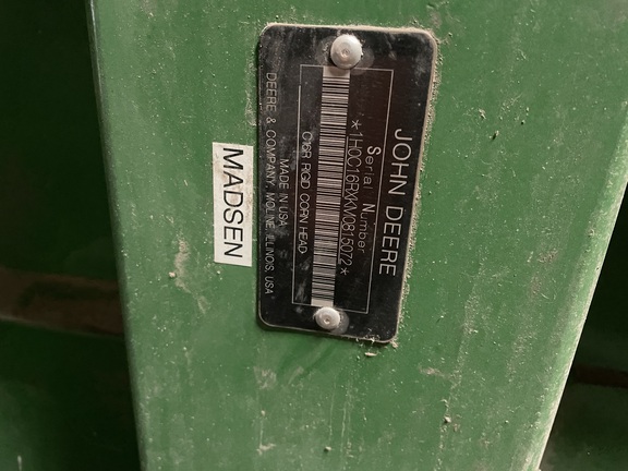 2021 John Deere C16R Header Corn Head