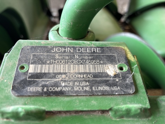 2012 John Deere 612C Header Corn Head