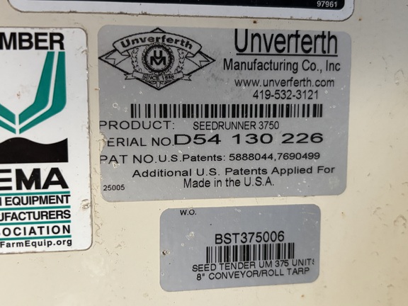 2011 Unverferth 3750 Misc