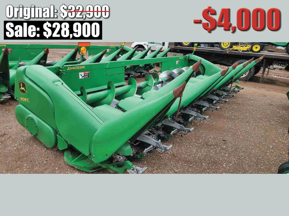 2010 John Deere 608C StalkMaster Header Corn Head