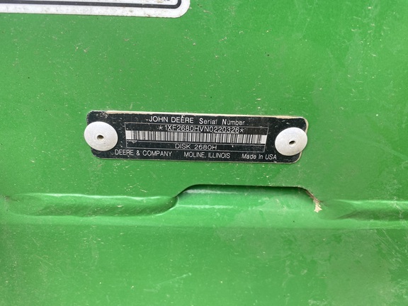 2022 John Deere 2680H Disk