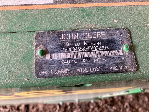 2014 John Deere 946 Mower Conditioner