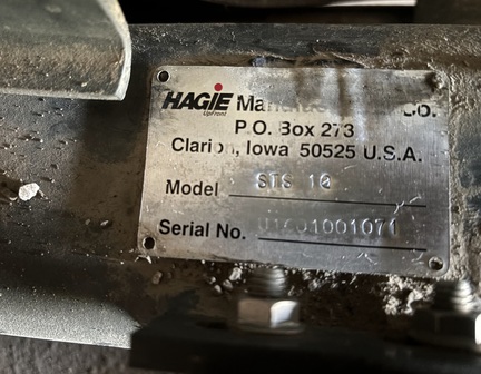 2010 Hagie STS12 Sprayer/High Clearance