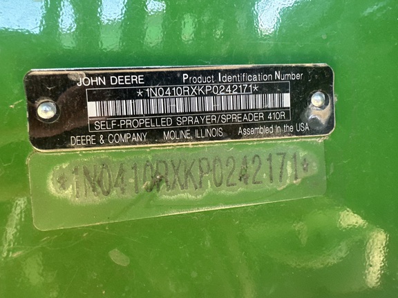 2024 John Deere 410R Sprayer/High Clearance