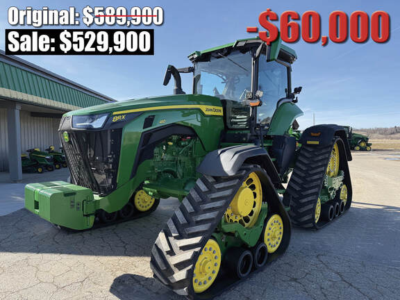 2024 John Deere 8RX 410 Tractor Rubber Track