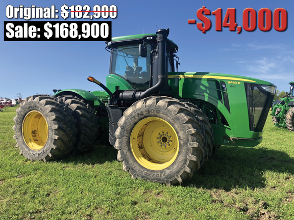 2013 John Deere 9460R Tractor 4WD