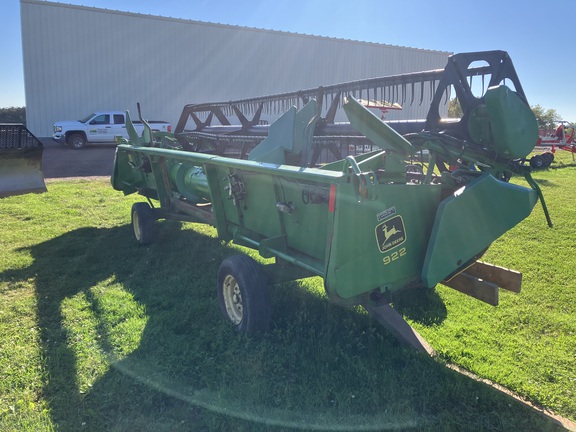 1996 John Deere 922 Header Combine