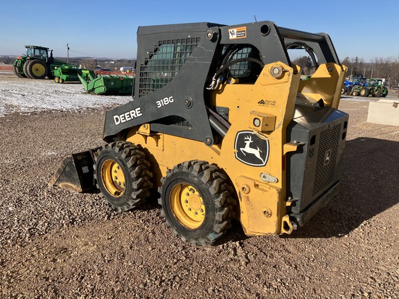 2022 John Deere 318G Skid Steer Loader