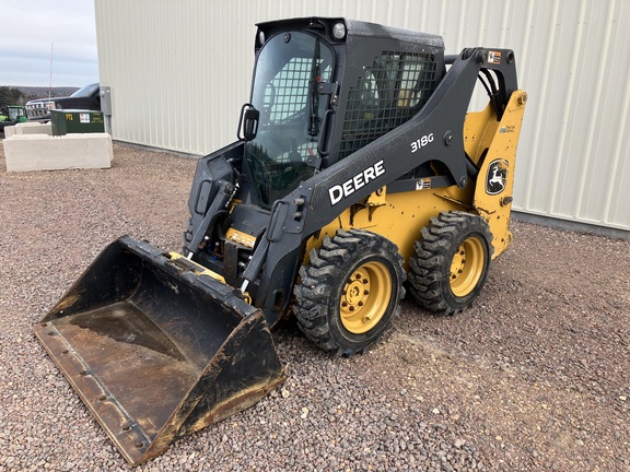 2020 John Deere 318G Skid Steer Loader