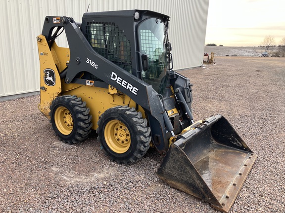 2020 John Deere 318G Skid Steer Loader