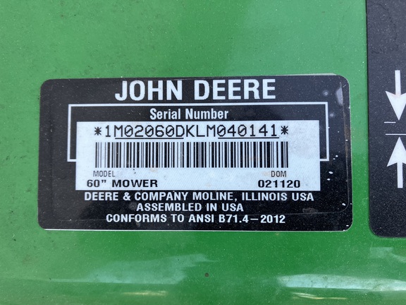 2020 John Deere 1025R Tractor Compact