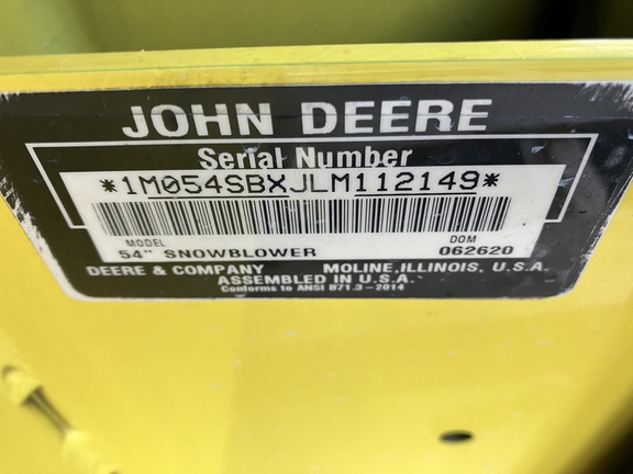 2020 John Deere 1025R Tractor Compact