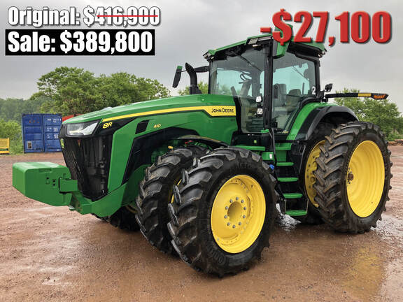 2023 John Deere 8R 410 Tractor
