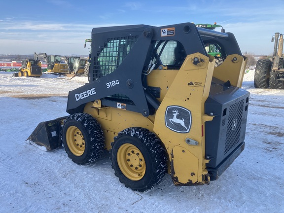 2021 John Deere 318G Skid Steer Loader