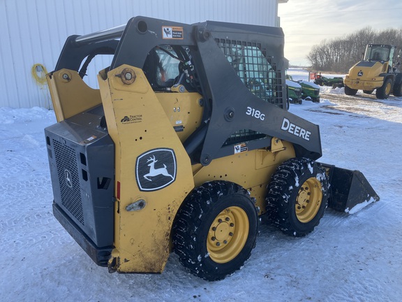 2021 John Deere 318G Skid Steer Loader